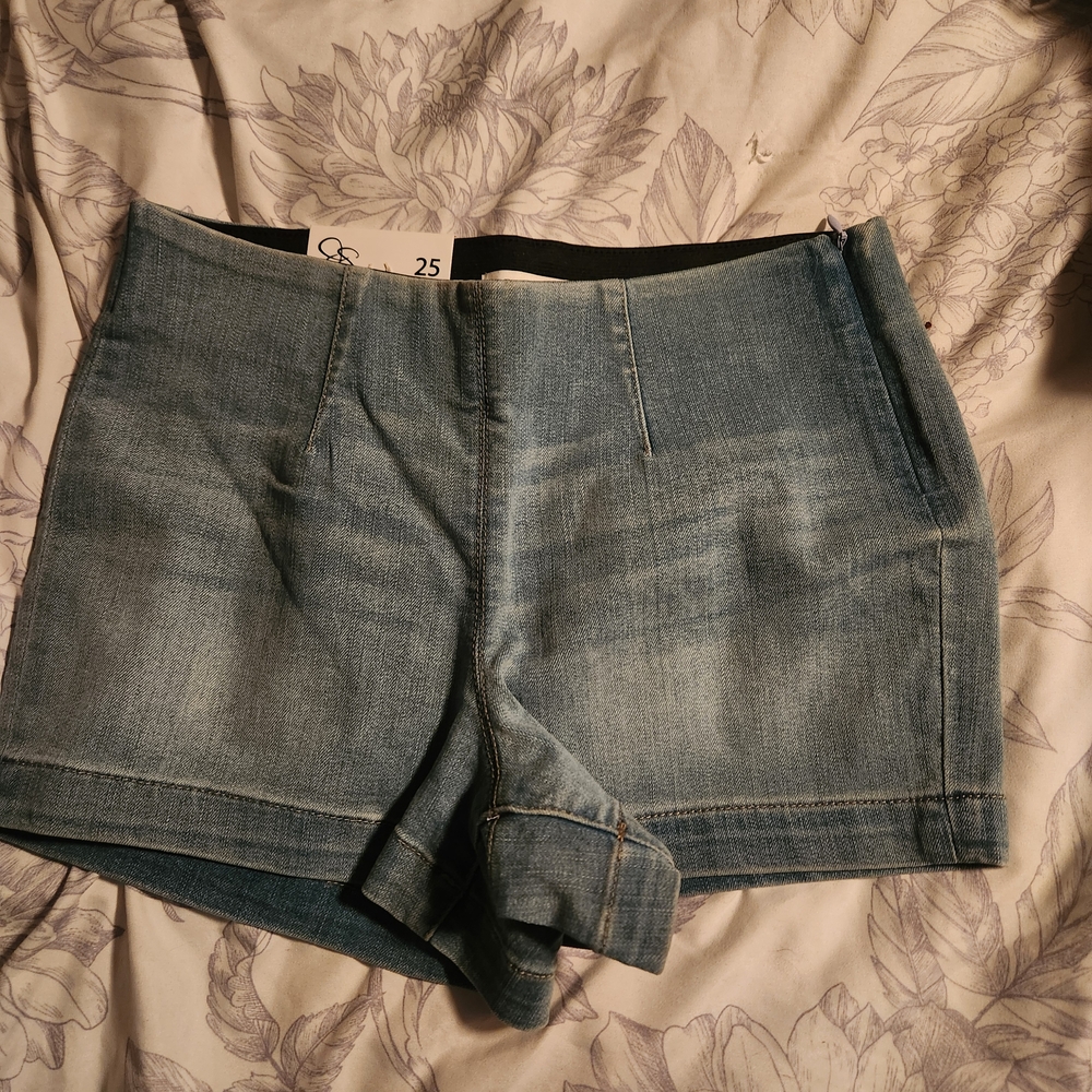 Jessica Simpson Light Blue Jean Shorts